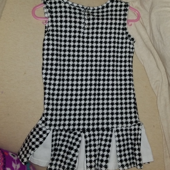 2T SARA LYNN TOGS HOUNDSTOOTH DRESS - Picture 3 of 4